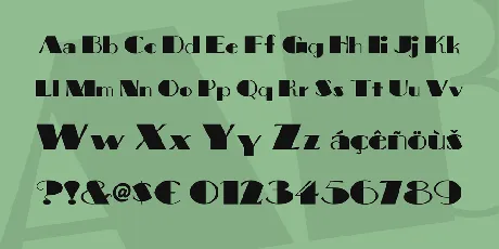 Big Apple NF font