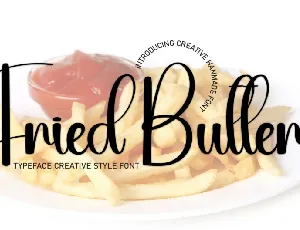 Fried Butter Script font