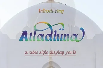 Alladhina font