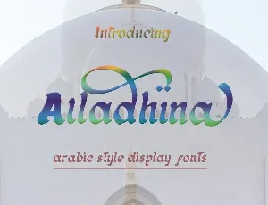 Alladhina font