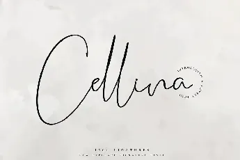 Cellina font