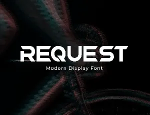 Request font