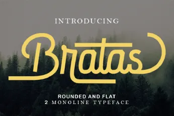 Bratas font