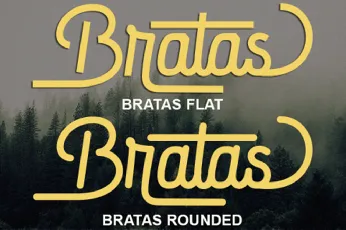 Bratas font