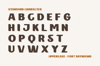 Rayhound font