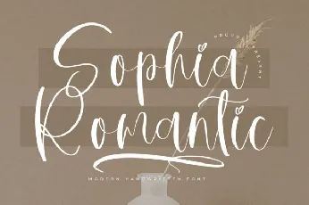 Sophia Romantic font