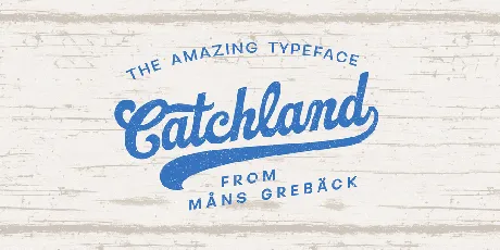 Catchland PERSONAL USE ONLY font