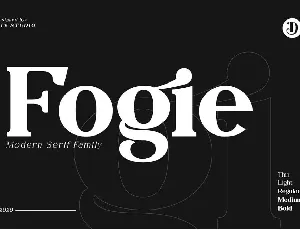 Fogie font