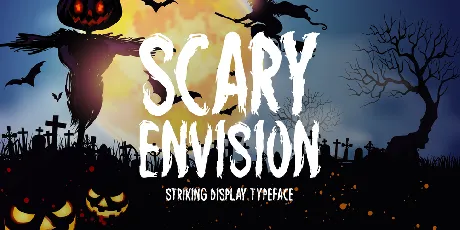 Scary Envision font