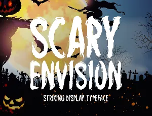 Scary Envision font