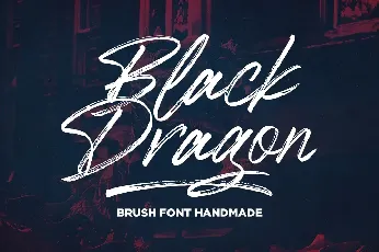 Black Dragon font