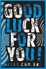 Vtks good luck for you font