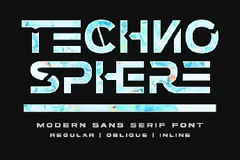 Techno Sphere font