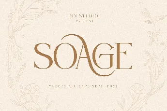 Soage font