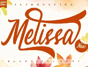 Melissa – Script font