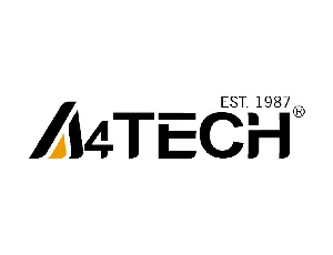 A4Tech Logo font