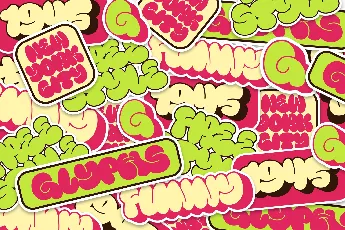 Fanky Bubble font