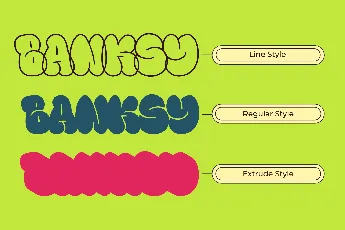 Fanky Bubble font