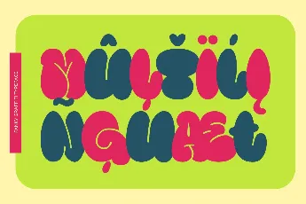 Fanky Bubble font