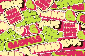 Fanky Bubble font