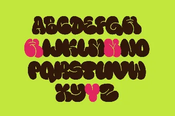 Fanky Bubble font