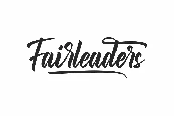 Fairleaders Demo font