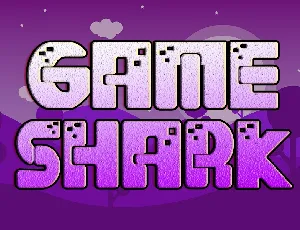 Game Shark font