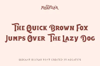 Marvelan font