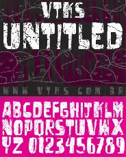 vtks untitled font