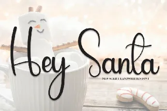 Hey Santa font