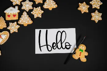 Hey Santa font