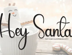 Hey Santa font