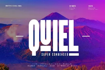 Quiel font