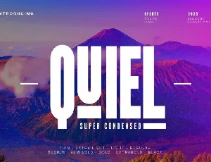 Quiel font