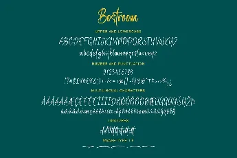 Bostroom font