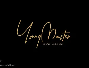 Young Master font