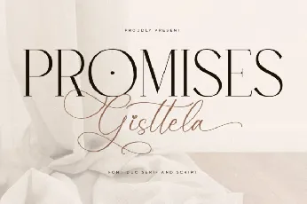 Promises Gisttela Duo font