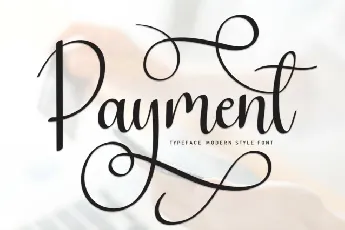 Payment font