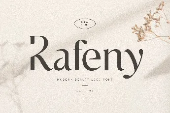 Rafeny font