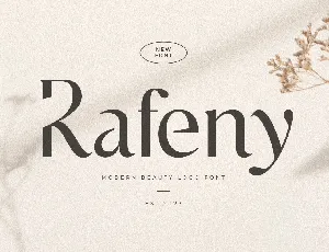 Rafeny font