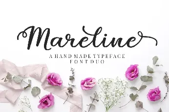 Mareline Script font