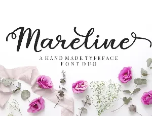 Mareline Script font