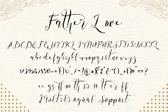 Father Love font