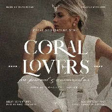 Coral Lovers font