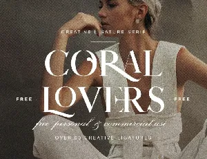 Coral Lovers font