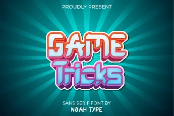 Game Tricks font