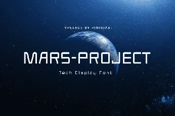 Mars-Project font