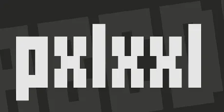 pxlxxl font