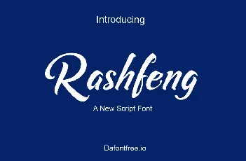 Rashfeng font