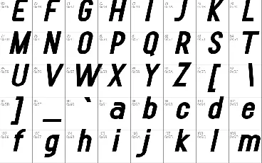 Equivolition font